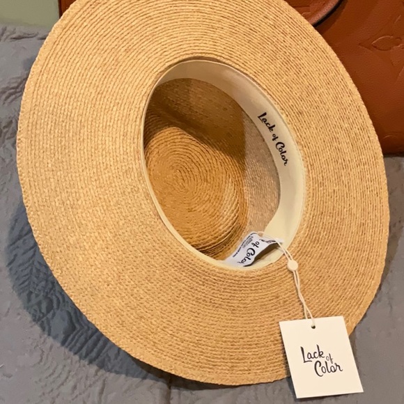 LOC Indio banded Straw Hat SM - Picture 4 of 7